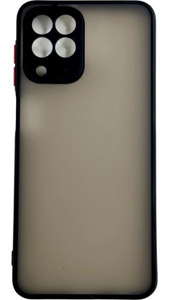 TPU чехол накладка Matte Color Case для Samsung Galaxy M33 черный 092341 фото