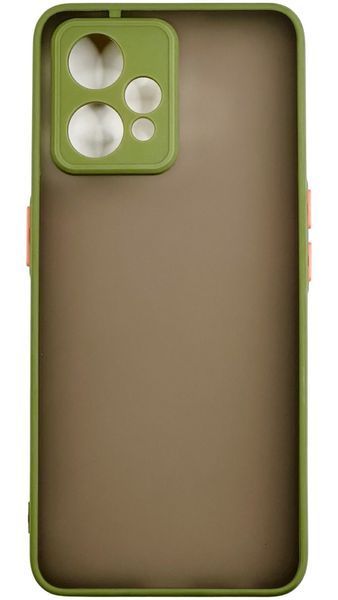 TPU чохол накладка Matte Color Case для Realme 9 Pro Plus світло-зелений 92641 фото