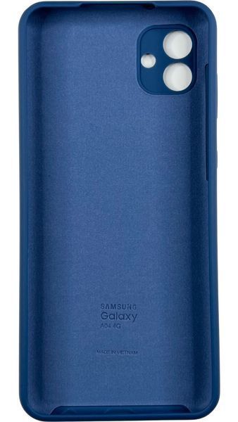 Чехол Soft touch для Samsung Galaxy A04 / синий 087705 фото