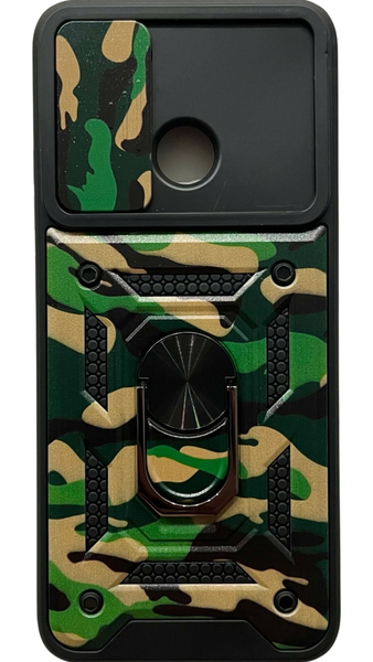 PC + TPU чохол Camo на Xiaomi Poco C40 (на подоку ц40) зелений 086210 фото