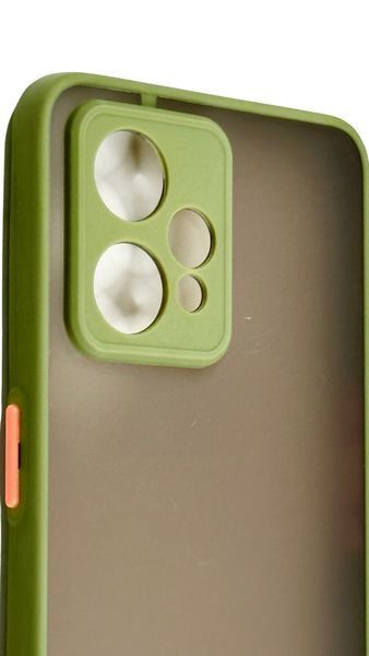 TPU чохол накладка Matte Color Case для Realme 9 Pro Plus світло-зелений 92641 фото