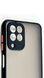 TPU чехол накладка Matte Color Case для Samsung Galaxy M33 черный 092341 фото 2
