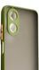 TPU чохол накладка Matte Color Case для OPPO A17 світло-зелений 092691 фото 3