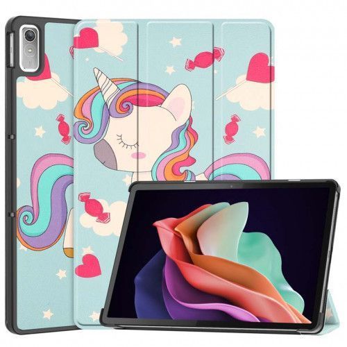 Шкіряний чохол книжка Crazy Horse для Lenovo Tab P11 (2nd Gen) 11.5" / поні 094357 фото