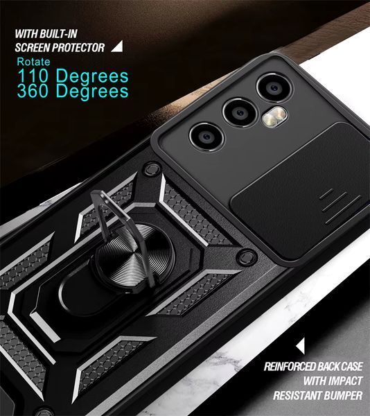 PC + TPU чохол Camshield Armor для Realme C65 4G / червоний 097668 фото