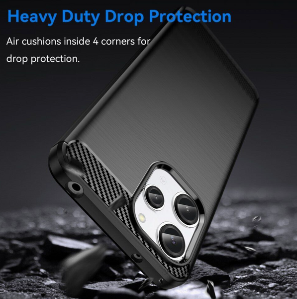 TPU чохол накладка Urban для Xiaomi Redmi 12 / чорний 090679 фото
