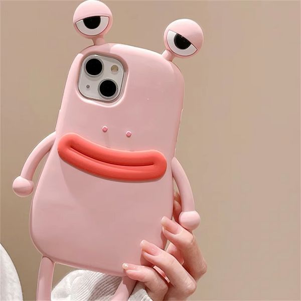 Силіконовий 3D чохол Sleepy Snail для iPhone 15 Pro Max/рожевий 098911 фото