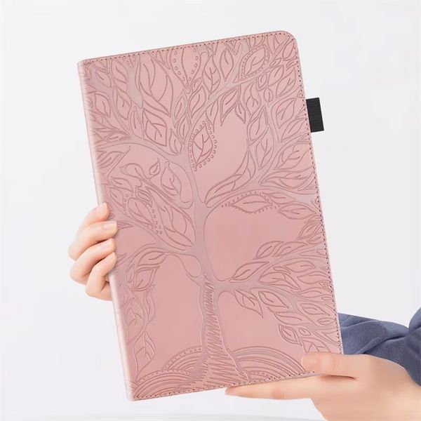 Чохол книжка Wood Book на планшет Xiaomi Redmi Pad Pro (12.1")/рожевий 098701 фото