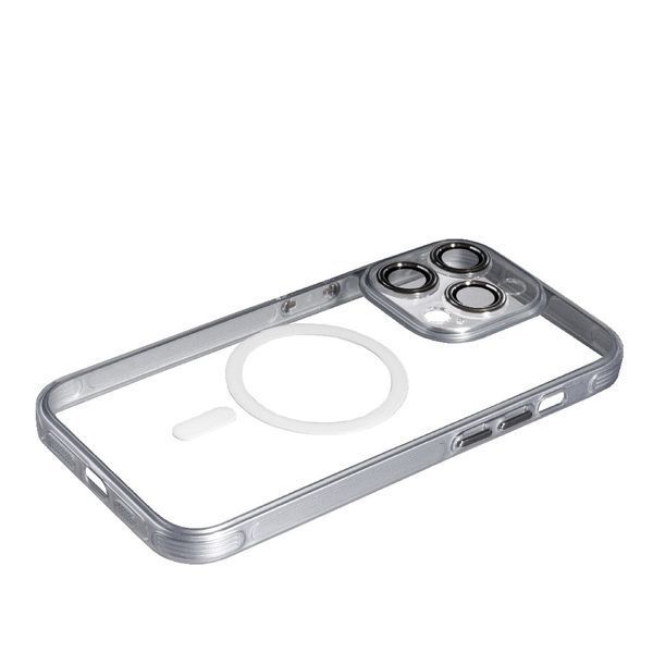 Чохол Aluminium With Magsafe для iPhone 15 Pro Grey 095201 фото