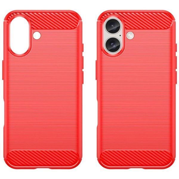 TPU чехол накладка Urban для iPhone 16 Plus / красный 098278 фото