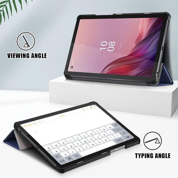 Шкіряний чохол-книжка Crazy Horse для Lenovo Tab M9 (9") / червоний 090629 фото