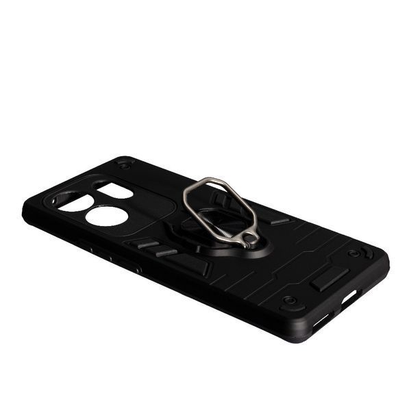 PC + TPU чехол New Transformer для Infinix Zero 30 черный 096880 фото