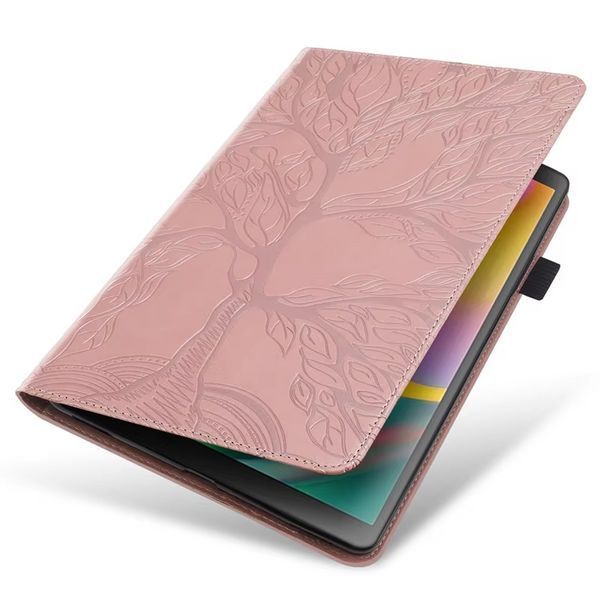 Чохол книжка Wood Book на планшет Lenovo Tab M10 (3rd Gen) 10.1" / рожевий 098352 фото