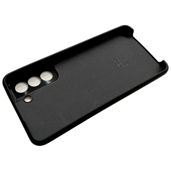 Чохол Soft touch для Samsung Galaxy S21 FE / чорний 086111 фото