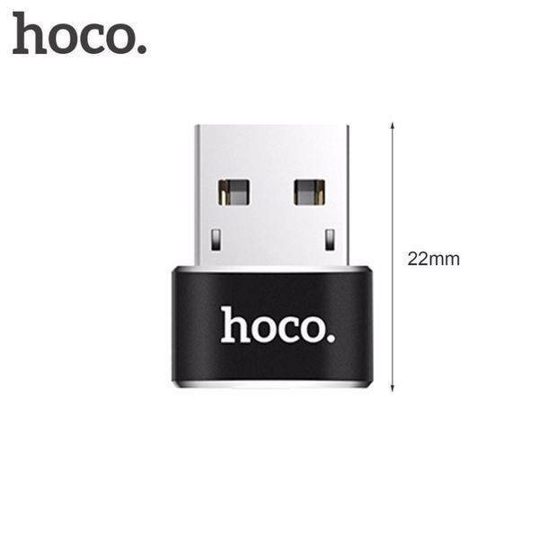 USB переходник HOCO UA6 USB to Type-C 50962 фото