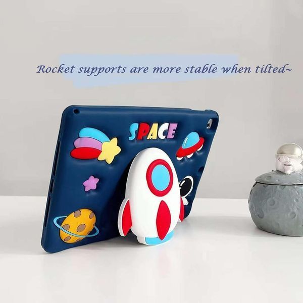 Чехол Happy Case на планшет iPad 10.2 (2021 / 2020 / 2019) / Spase Rocket (с ремешком) 099282 фото