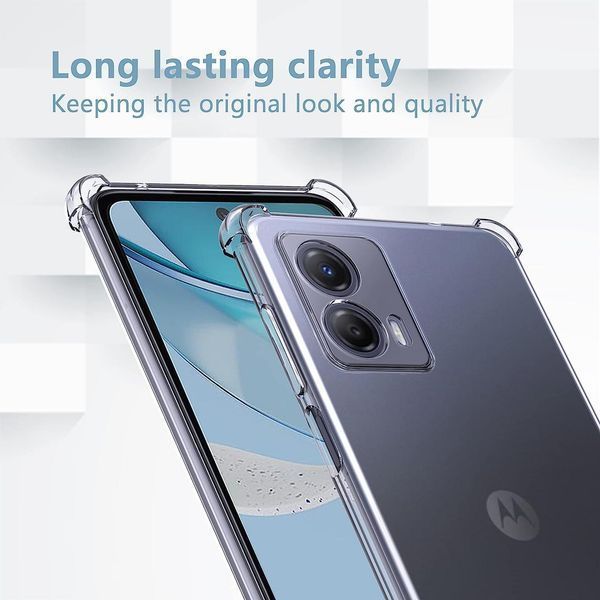 Чехол накладка WXD для Motorola G53 / прозрачный 89735 фото