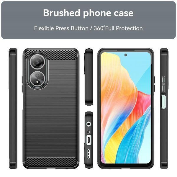 TPU чохол накладка Urban для OPPO A58 (5G) / чорний 093249 фото