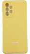 Чехол Soft touch для Samsung Galaxy A73 (5G) / желтый 095426 фото