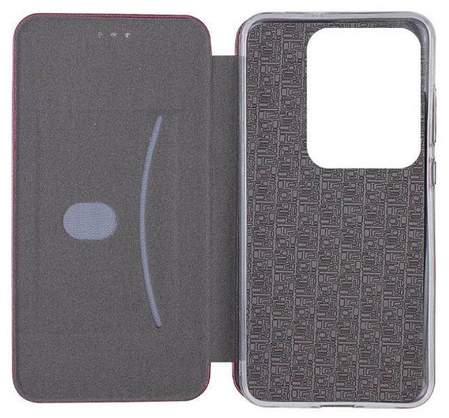 Чехол книжка Elegant book для Infinix Hot 40 Pro (X6837) / бордовый 203631 фото