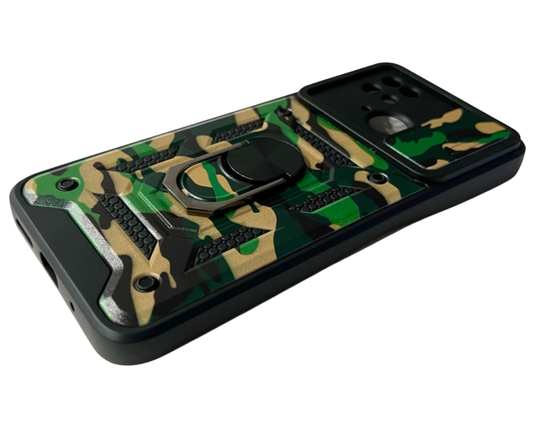 PC + TPU чохол Camo на Xiaomi Poco C40 (на подоку ц40) зелений 086210 фото