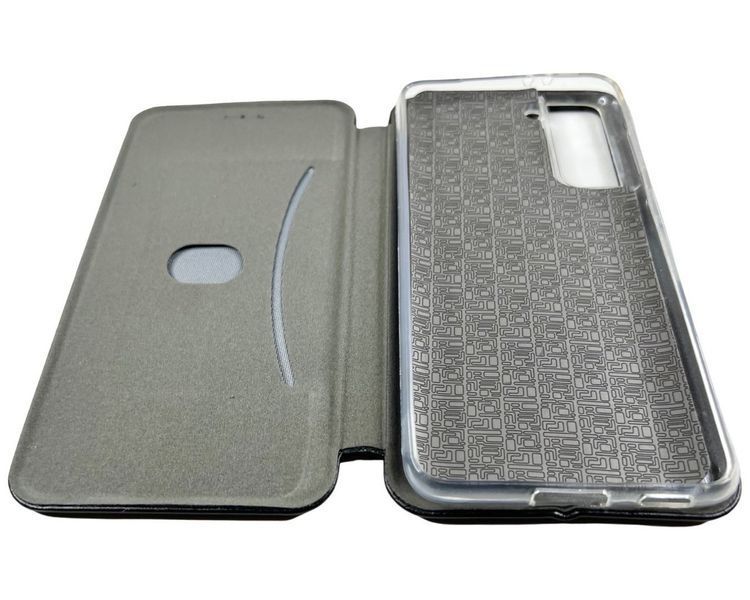 Чохол книжка Elegant book для Samsung Galaxy S21 / чорний 082898 фото