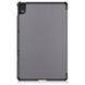 Шкіряний чохол книжка Crazy Horse для Lenovo Tab P11 Plus (11") / сірий 093911 фото 3