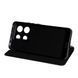 Кожаный чехол книжка Fibra case на Xiaomi Redmi Note 13 Pro (5G) / красный 095872 фото 3
