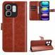 Чохол книжка Book case для Infinix Hot 50i/коричневий 097892 фото 2