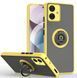 TPU чохол накладка Matte Ring Magnit для Motorola G54 жовтий 094797 фото 1