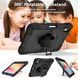 PC + TPU чехол Carbon Armor Cover Tablet на Apple iPad Air 5 10.9'' (2022) черный 096273 фото 4