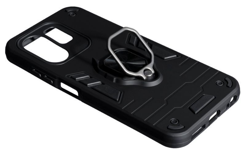 PC + TPU чехол New Transformer для Infinix Hot 50i (X6531B) / черный 202863 фото