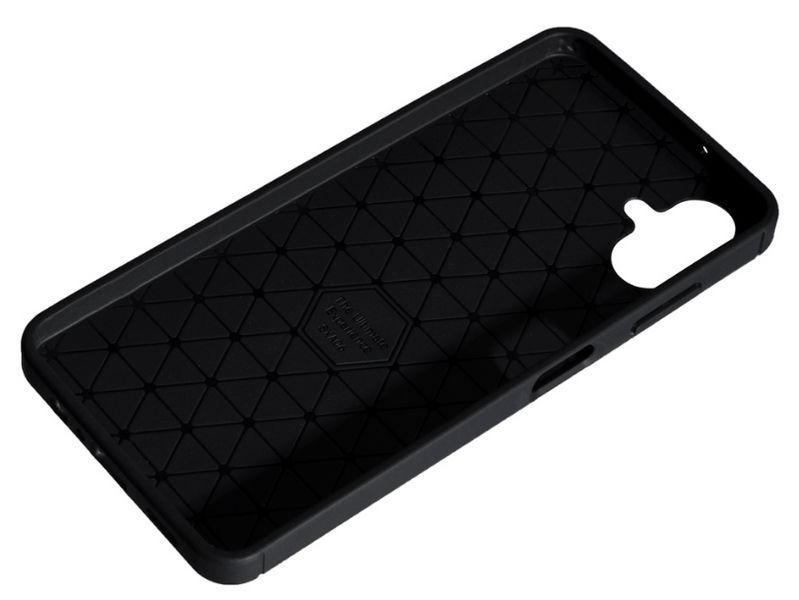 TPU чохол накладка Autofocus для Samsung Galaxy A07 (A075) / чорний 203880 фото