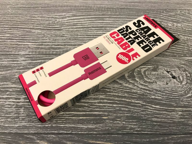 USB-кабель Remax з MicroUSB (2 кольори) (RC-006m) 15088 фото