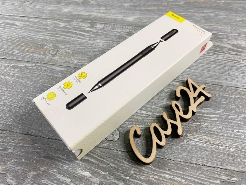 Стилус ручка Baseus Household Pen чорний 083224 фото