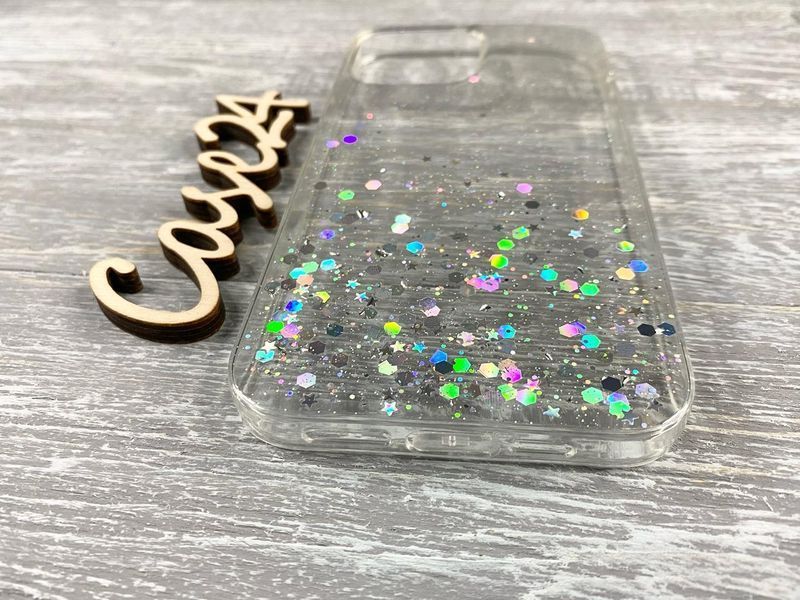 TPU чехол Star Glitter для iPhone 13 Pro Max (айфон 13 про макс) прозрачный 084251 фото