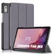 Шкіряний чохол-книжка Crazy Horse для Lenovo Tab M9 (9") / сірий