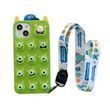 Гумовий 3D чохол Monsters Pop it для iPhone 15 Pro / (з ремінцем) 098683 фото