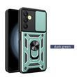 PC + TPU чохол Camshield Armor для Samsung Galaxy M56 (5G) / зелений 099868 фото