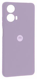 Чехол силиконовый Soft touch для Motorola G24 / (lilac) 200036 фото