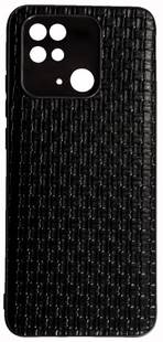 Чохол накладка Leather Case для Xiaomi Poco C40 (на поко Ц40) плетінка 086062 фото