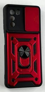 PC + TPU чохол Camshield armor для ZTE Blade V40 Vita червоний 096617 фото