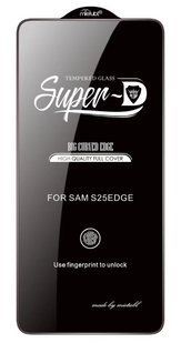 Защитное стекло MIETUBL ESD для Samsung Galaxy S25 Edge / черное 203765 фото