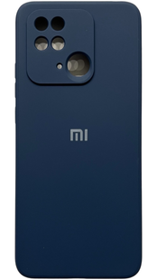 Чехол Soft touch для Xiaomi Redmi 10C / синий 086307 фото