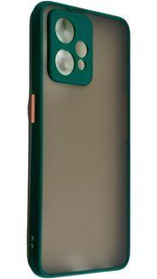 TPU чохол накладка Matte Color Case для Realme 9 Pro Plus темно-зелений 92642 фото
