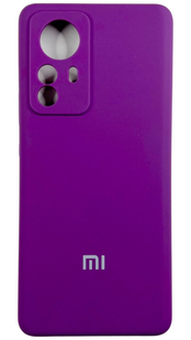 Чохол Soft touch для Xiaomi 12 Pro / баклажановий 088282 фото