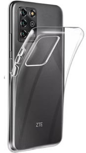 TPU чохол глянсовий для ZTE Blade V30 (на зті блейд на30) прозорий 084701 фото