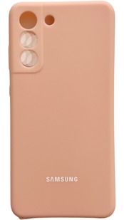 Чохол Soft touch для Samsung Galaxy S21 FE / рожевий 086112 фото