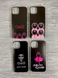 Чехол Squid game case на iPhone 13 (на айфон 13) (4 вида) 084314 фото