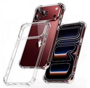 Протиударний чохол WXD для Apple iPhone 18 Pro / прозорий (відкрита камера) 205710 фото